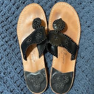 Black Jack Rogers Sandals